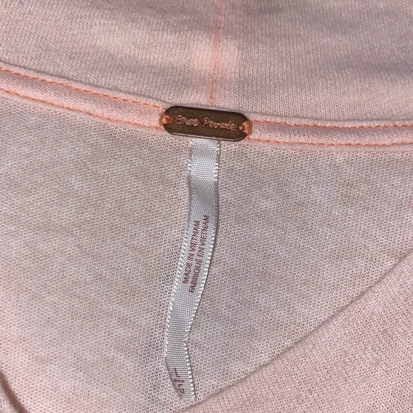 0731 Free People Colorful Striped T-Shirt - Picture 2 of 3